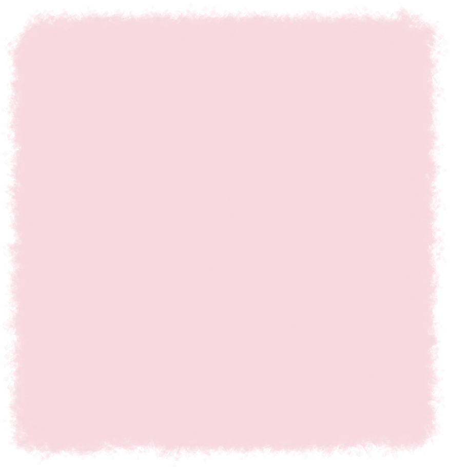 Chalk Pink Square Shape